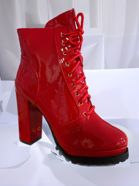 Red crush Boots