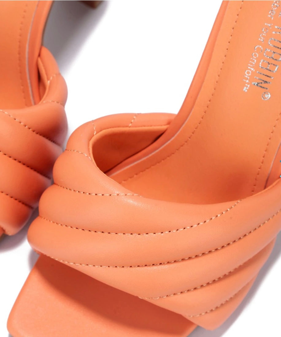 Lorelei orange heel