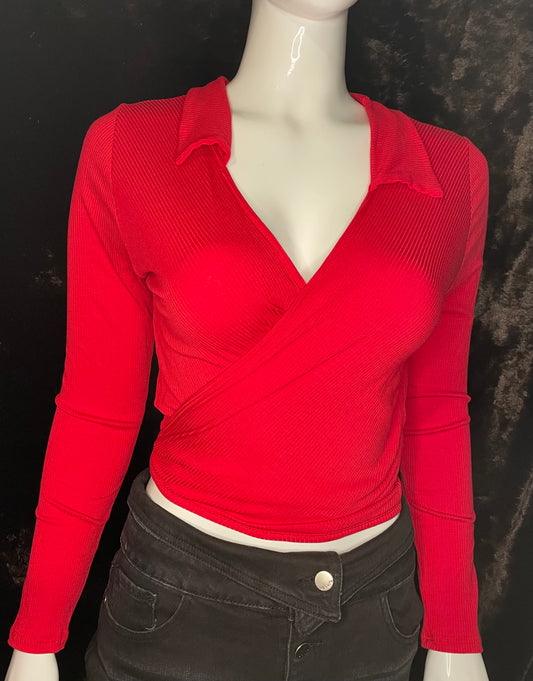 Lashe Red Top